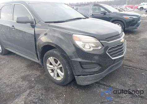 2017 Chevrolet Equinox Ls из США, поврежденный, VIN 2GNALBEK7H1616299